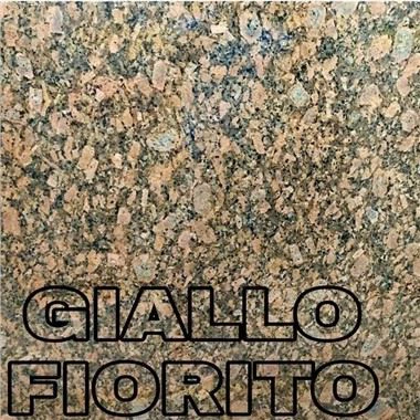 Lajes de granito Giallo Fiorito