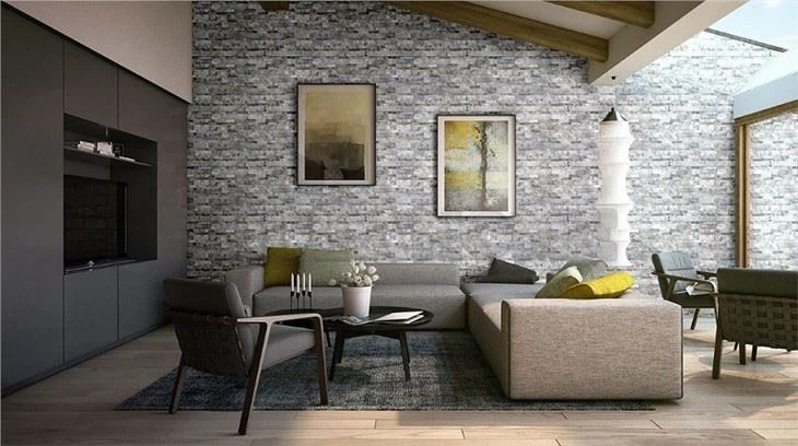 silver split face travertine