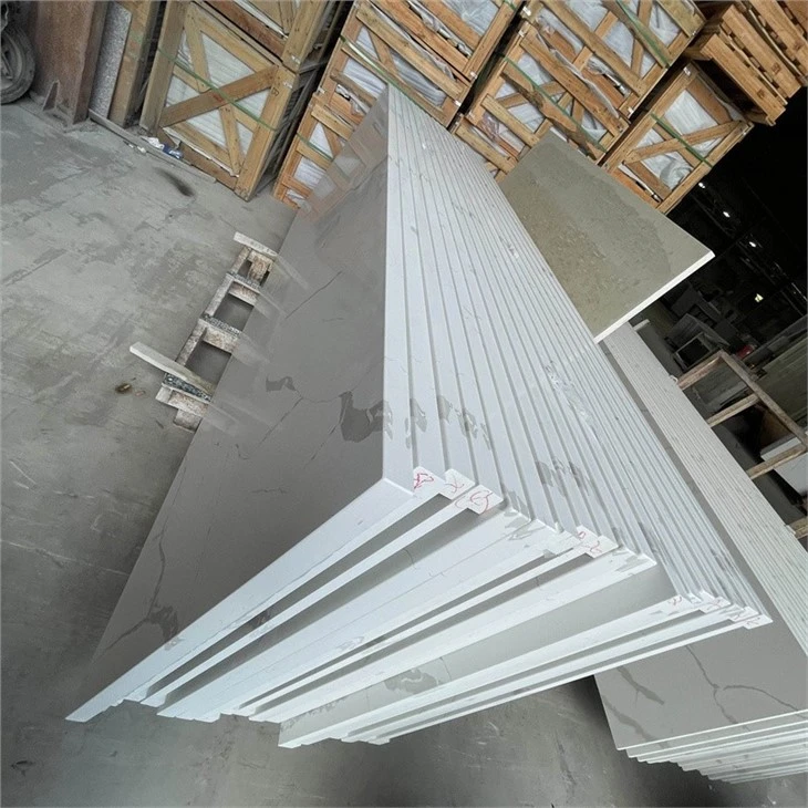 Calacatta White Quartz Countertops