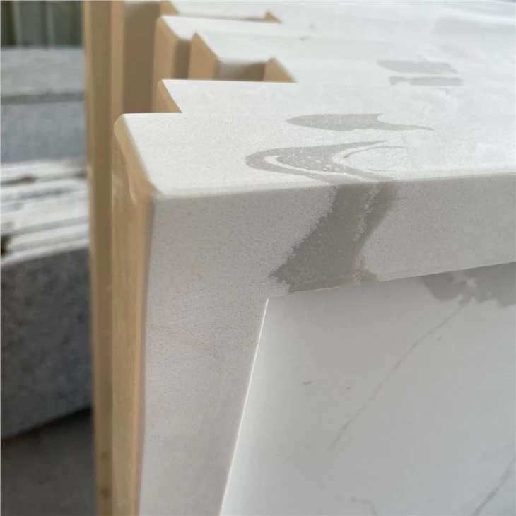 Calacatta White Quartz Countertops