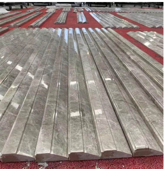 Nano Crystal Glass Stone Floor /wall Skirting Siding Decor For House