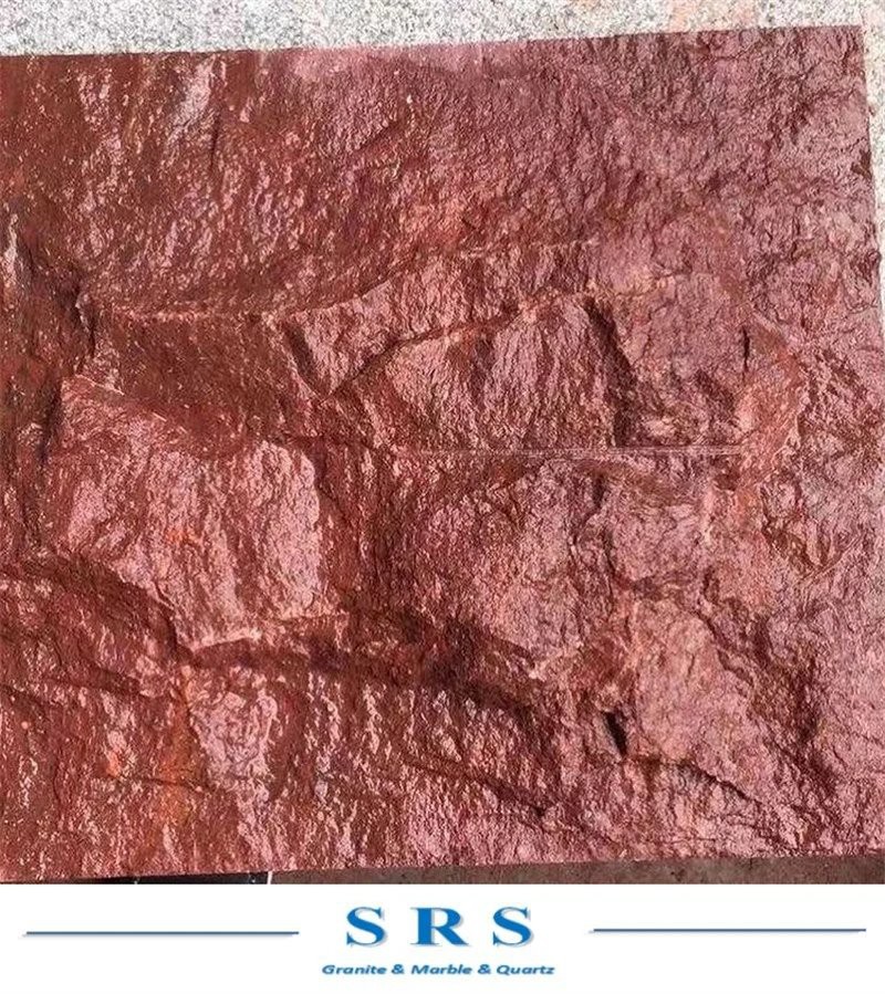 Granito pórfiro vermelho para projeto externo
