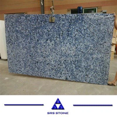 Pedra de cozinha de bancada de quartzo azul