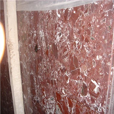 Lajes de mármore vermelho Rosso Levanto para azulejos de banheiro de mesa de centro