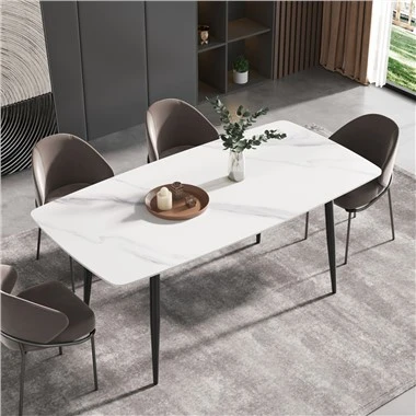 Tampos de mesa em pedra sinterizada