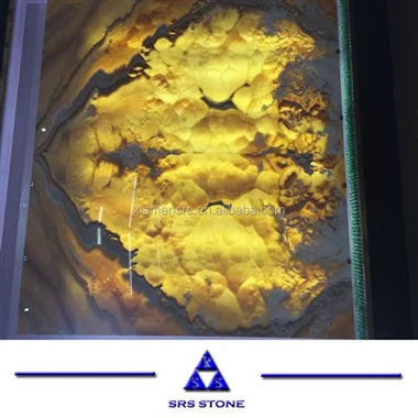 Preço de laje de ônix amarelo Painel ônix retroiluminado Pedra ônix laranja
